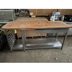 Gyúróasztal, alsópolccal