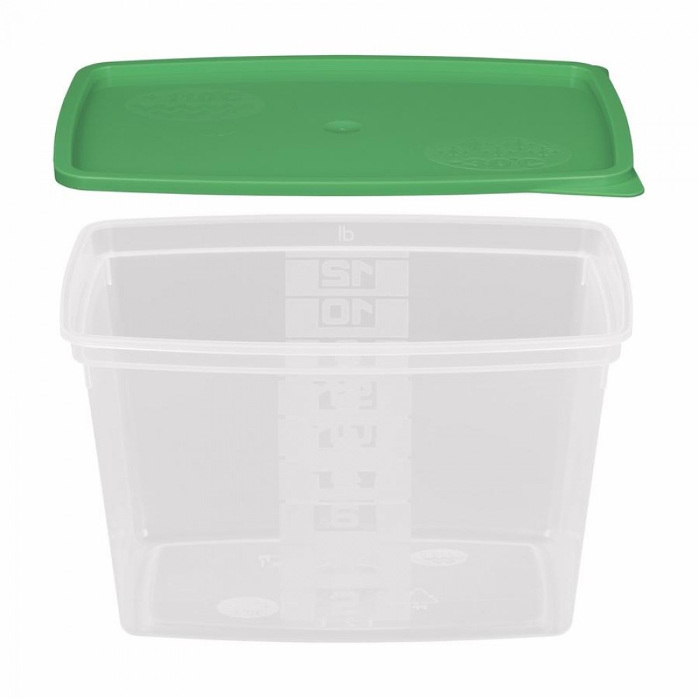 Többször használható ételhordó 1,2 liter mikrózható/fagyasztható, színes fedővel