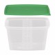 Többször használható ételhordó 1,2 liter mikrózható/fagyasztható, színes fedővel