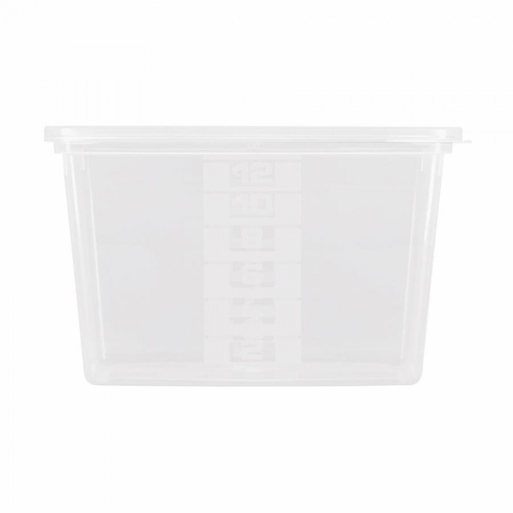 Többször használható ételhordó 1,2 liter mikrózható/fagyasztható, áttetsző fedővel