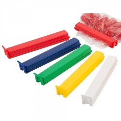 Lezárócsipesz ételmintástasakok és habzsákok számára 20 darab / csomag