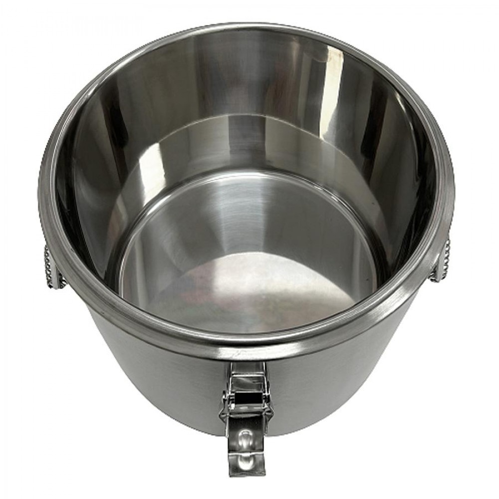 ATA-BEL ételszállító badella rozsdamentes duplafalú 10 L