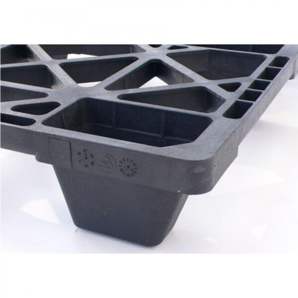 Műanyag félraklap 80 x 60 cm teherbírása 1000 kg