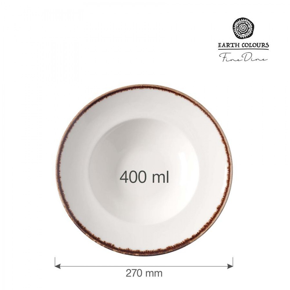 Vanilla pasta tányér 27 cm