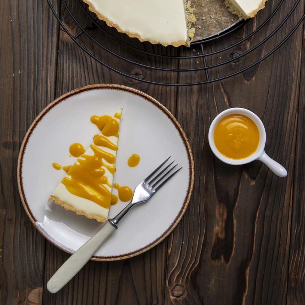 Vanilla vegan desszerttányér 21 cm