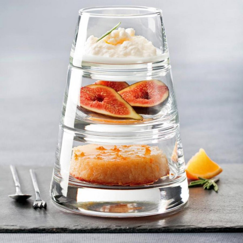 Pyramide 3 részes finger food szett