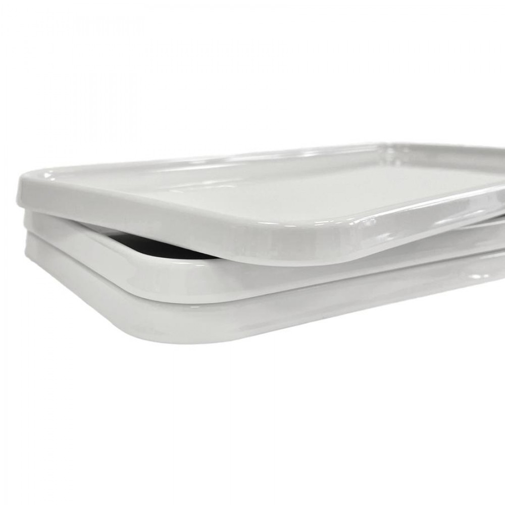 EVENTO porcelán szögletestál 32 x 17 cm