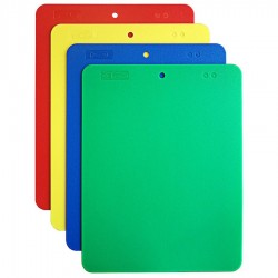 Flexibilis vágólap szett 4 db (piros, kék, sárga, zöld) 37 x 29 cm