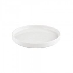 Helix fehérszínű vegan desszerttányér 19 cm