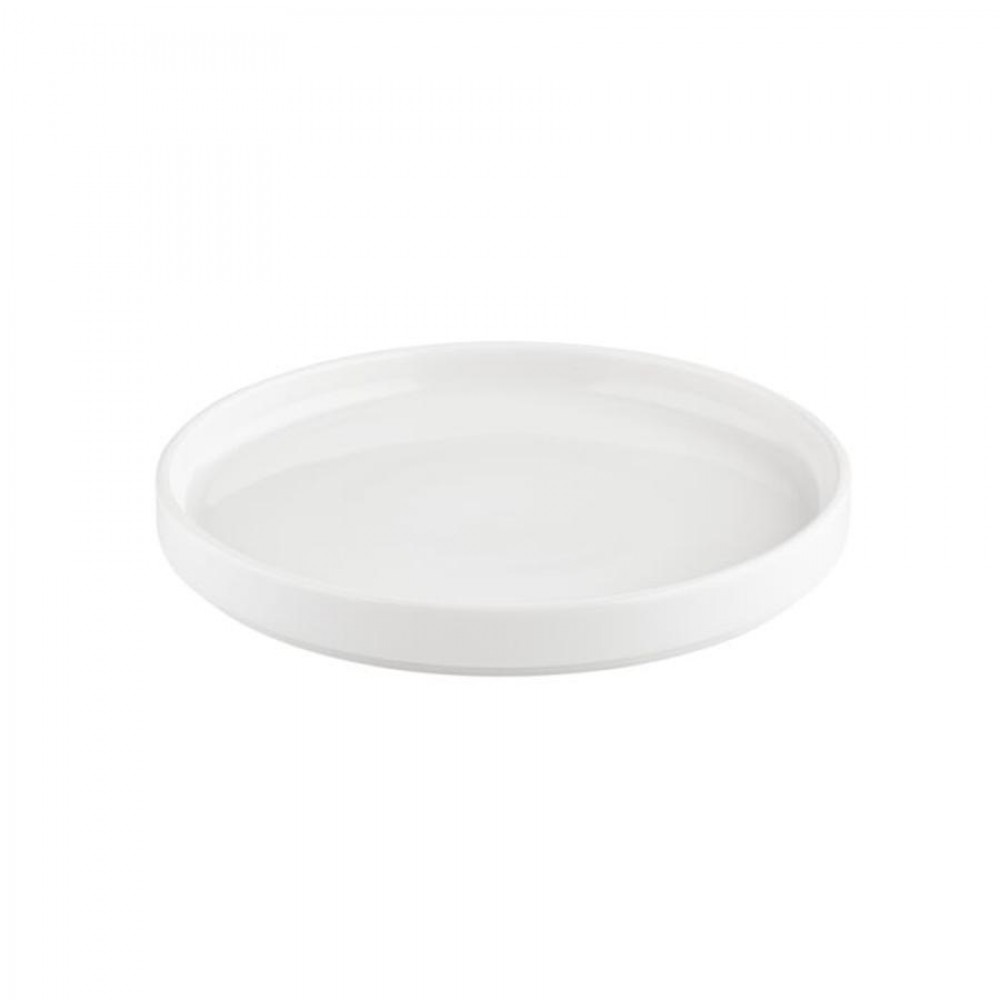 Helix fehérszínű vegan terítéktányér 23 cm