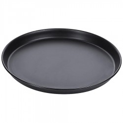 Pizzaforma kékacélból 28 cm