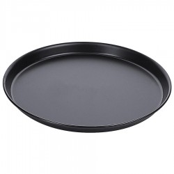 Pizzaforma kékacélból 32 cm