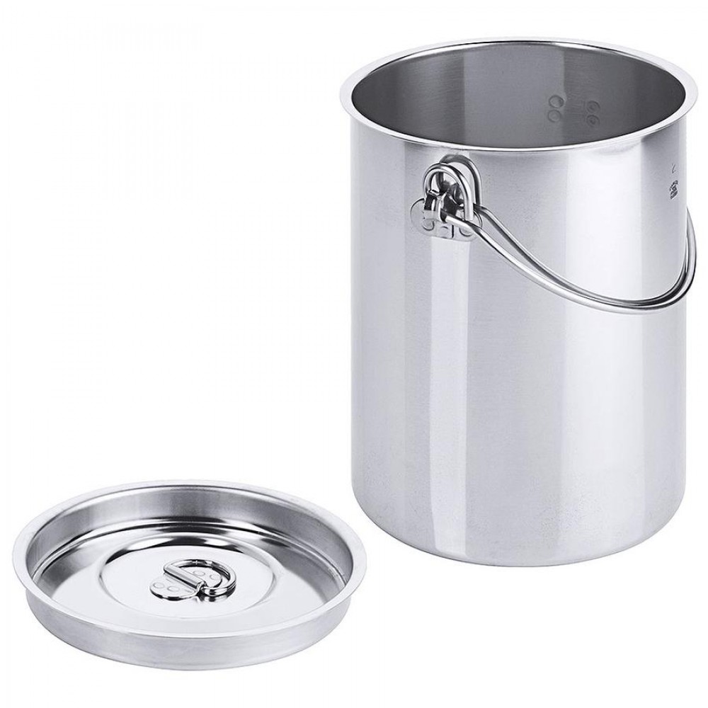 Szimplafalú ételszállító badella 3 L