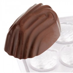 Bonbon öntőforma 21 db-os, szaloncukor forma