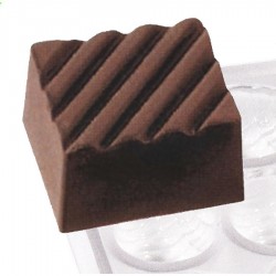 Bonbon öntőforma 24 db-os, négyzet forma