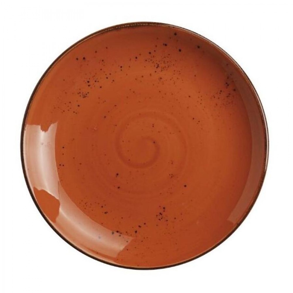 6 db Dahlia lapostányér 24 cm