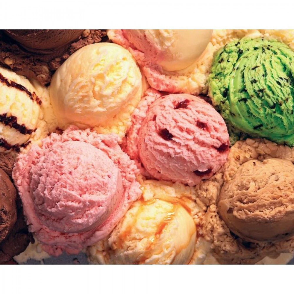 Bonzer® fagylaltkanál, cca. 12,5 dkg/adag = 8 adag / 1 L, átmérője 70 mm