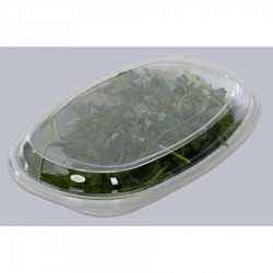 Cortina oválistál fedő, törhetetlen polikarbonátból, 14 x 8,5 cm
