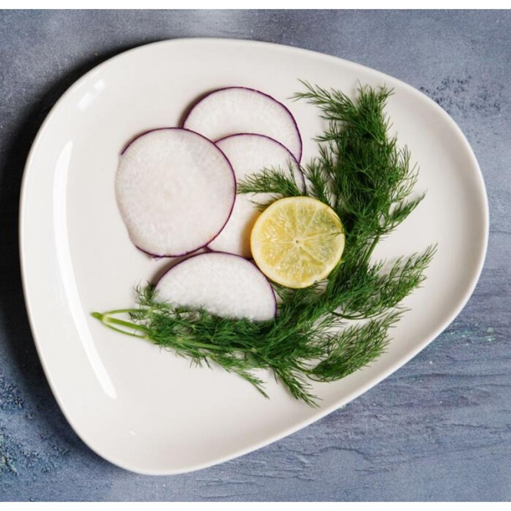 By bone Island fehér fregatt tál 19 x 13 cm, 270 cc