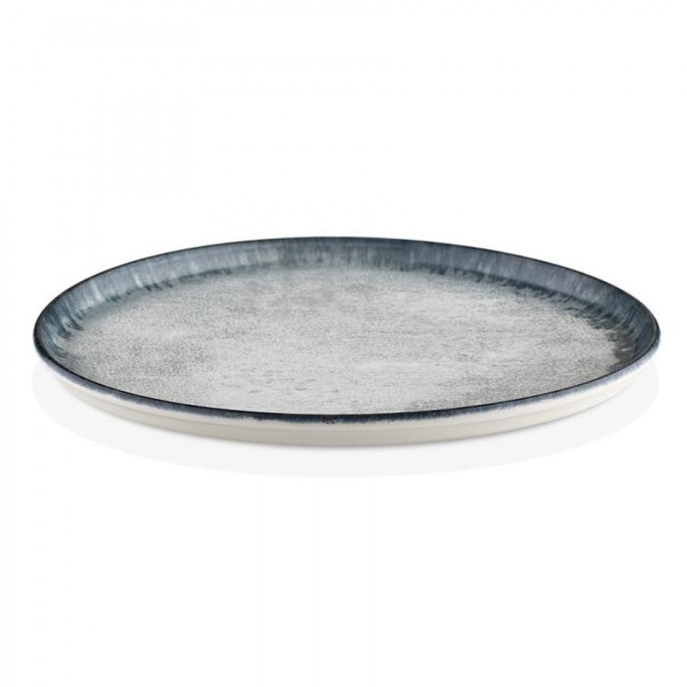 Smooth vegan Svájci tányér 28 cm, kék