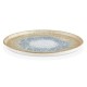 Smooth vegan Svájci tányér 28 cm, sárga - kék