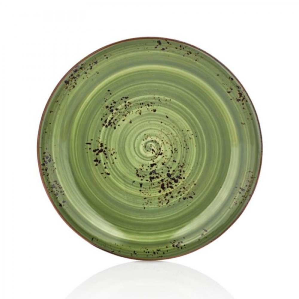 Green Harmony lapos desszerttányér 21 cm