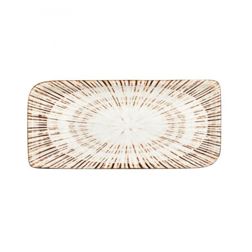 Legna szögletes tányér 24 x 15 cm