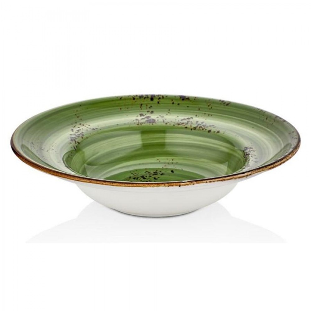 Green Harmony mélytányér 27 cm