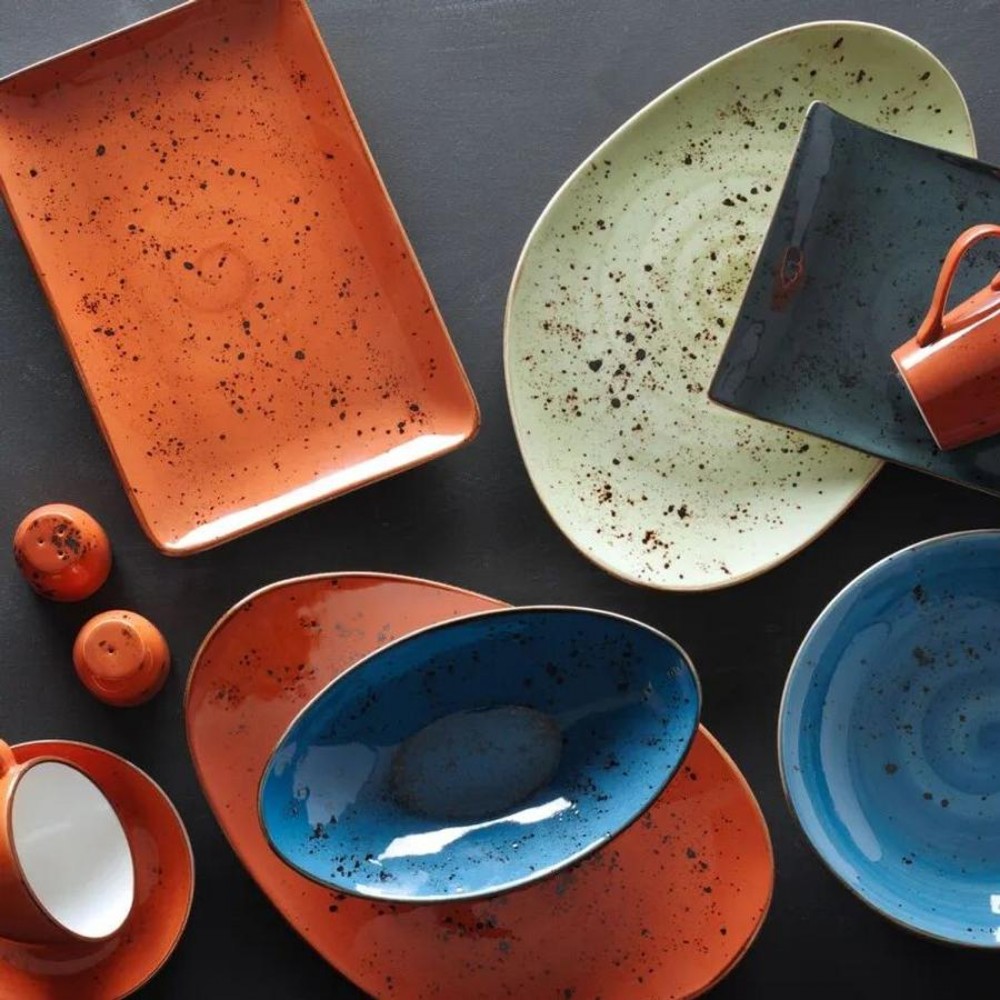 Olive vegan lapostányér 27 cm