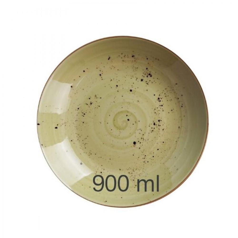 Olive mélytányér 23 cm