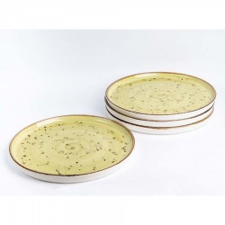 Olive vegan lapostányér 21 cm