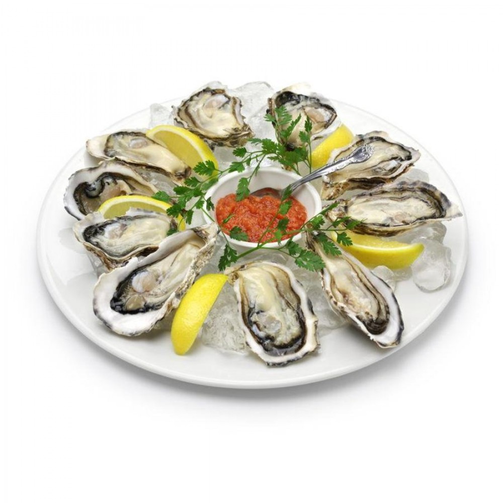 Osztrigatál 6 darab osztrigának