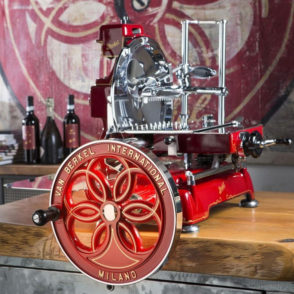 Berkel Volano B114 lendkerekes szeletelőgép - Piros