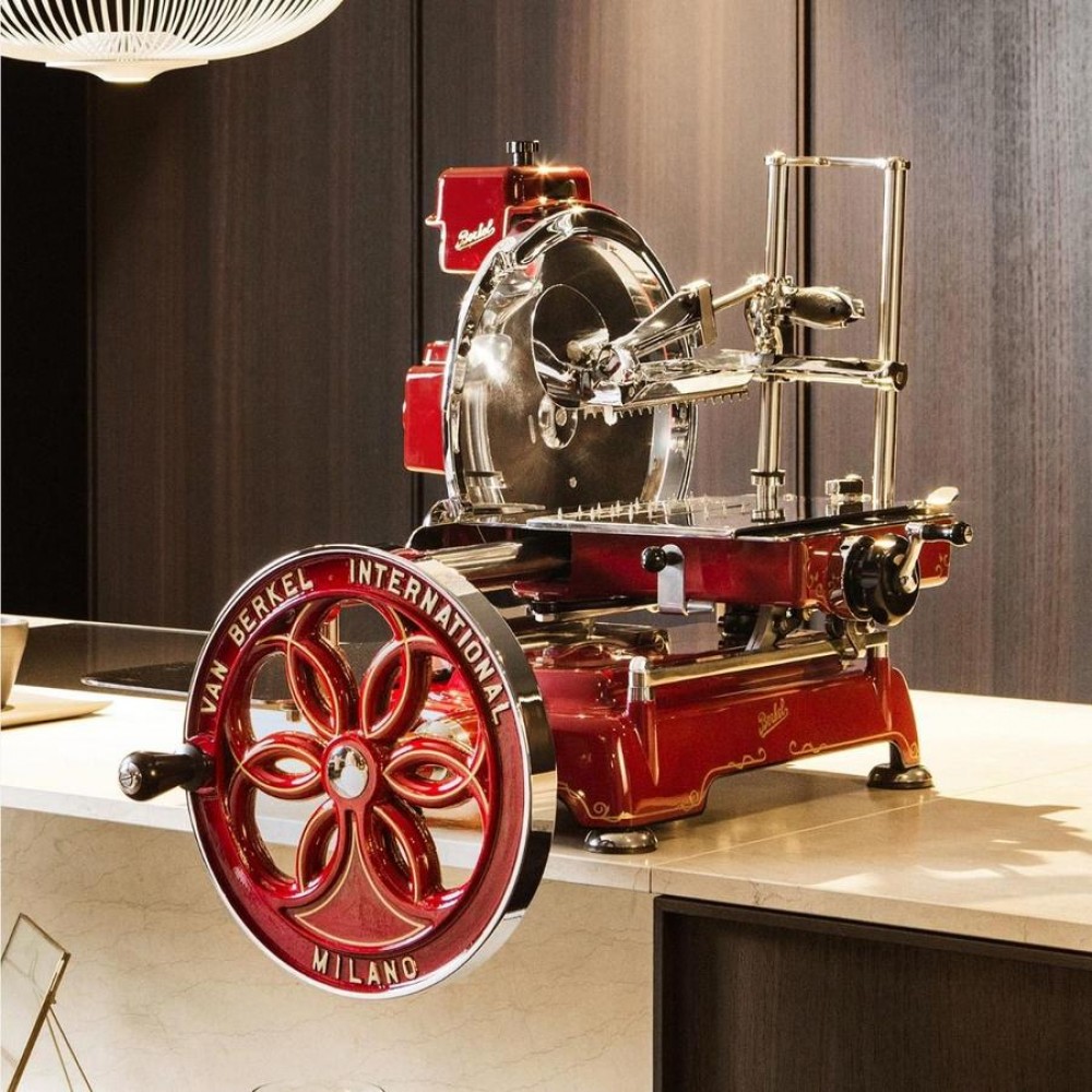 Berkel Volano B114 lendkerekes szeletelőgép - Piros