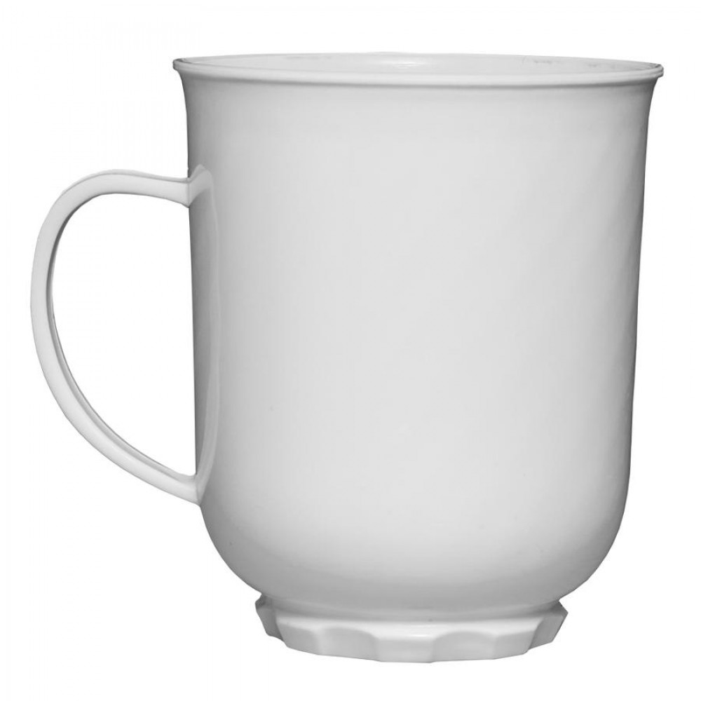 Menza műanyag bögre 300 ml, fehér