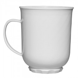 Menza műanyag bögre 300 ml, fehér