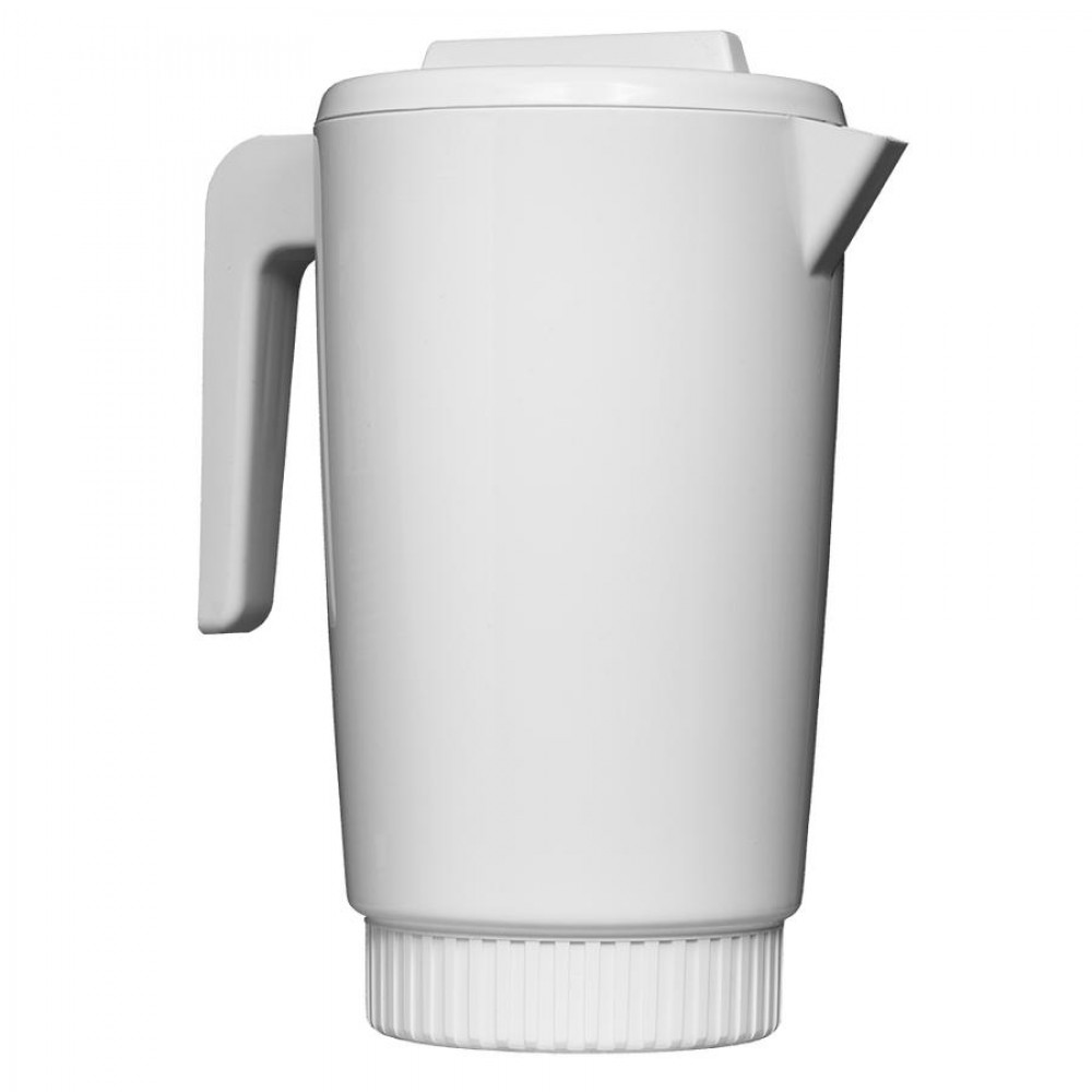 Menza kancsó, fedővel 2 L , fehér