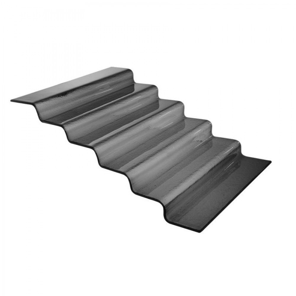 Vetro büféállvány hat szintes fekete - 60 x 45 x 24 cm