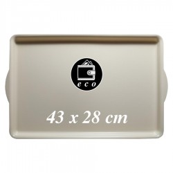 ECO önkiszolgáló tálca 43 x 28 cm * bézs