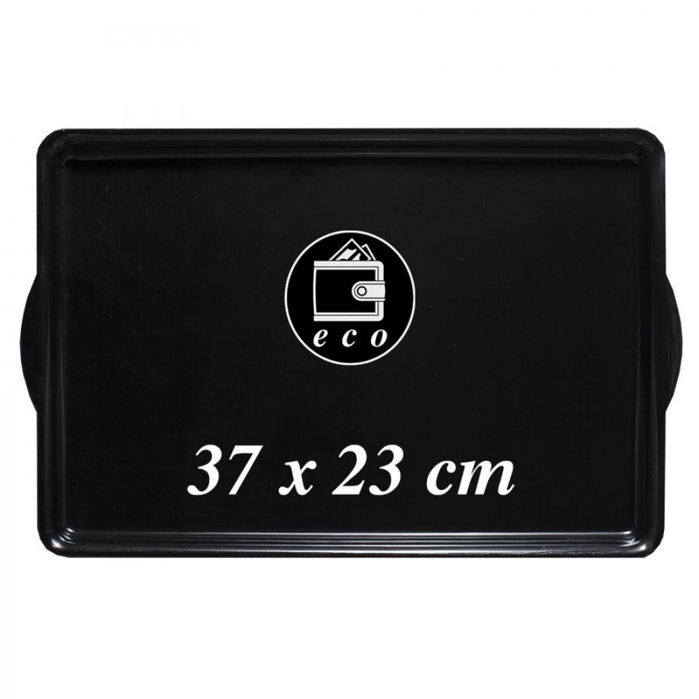 ECO önkiszolgáló tálca 37 x 23 cm * fekete