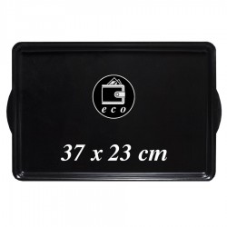 ECO önkiszolgáló tálca 37 x 23 cm * fekete