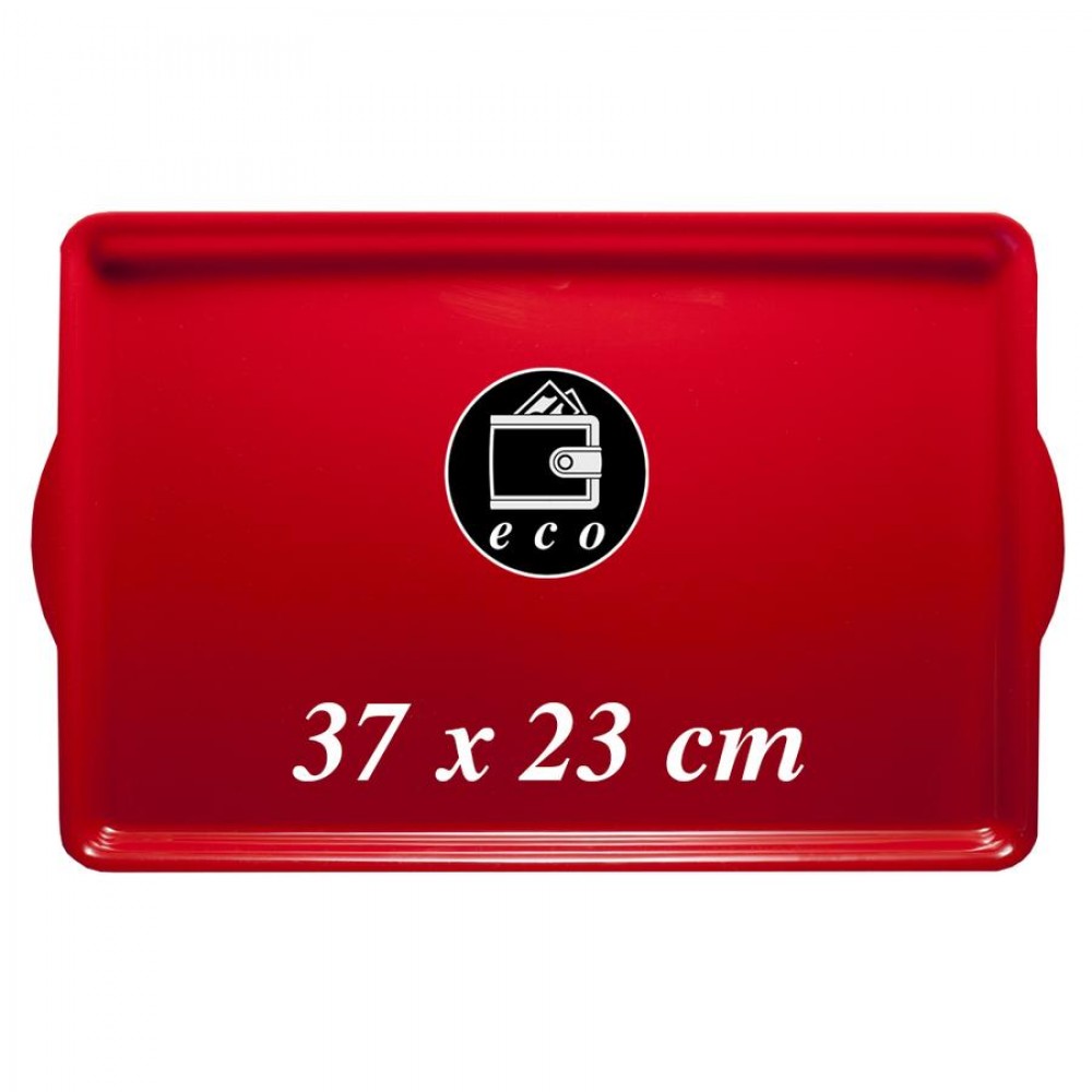 ECO önkiszolgáló tálca 37 x 23 cm * piros