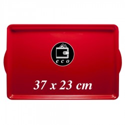 ECO önkiszolgáló tálca 37 x 23 cm * piros