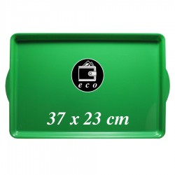 ECO önkiszolgáló tálca 37 x 23 cm * zöld