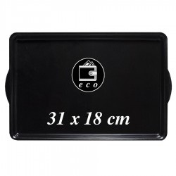 ECO önkiszolgáló tálca 31 x 18 cm * fekete