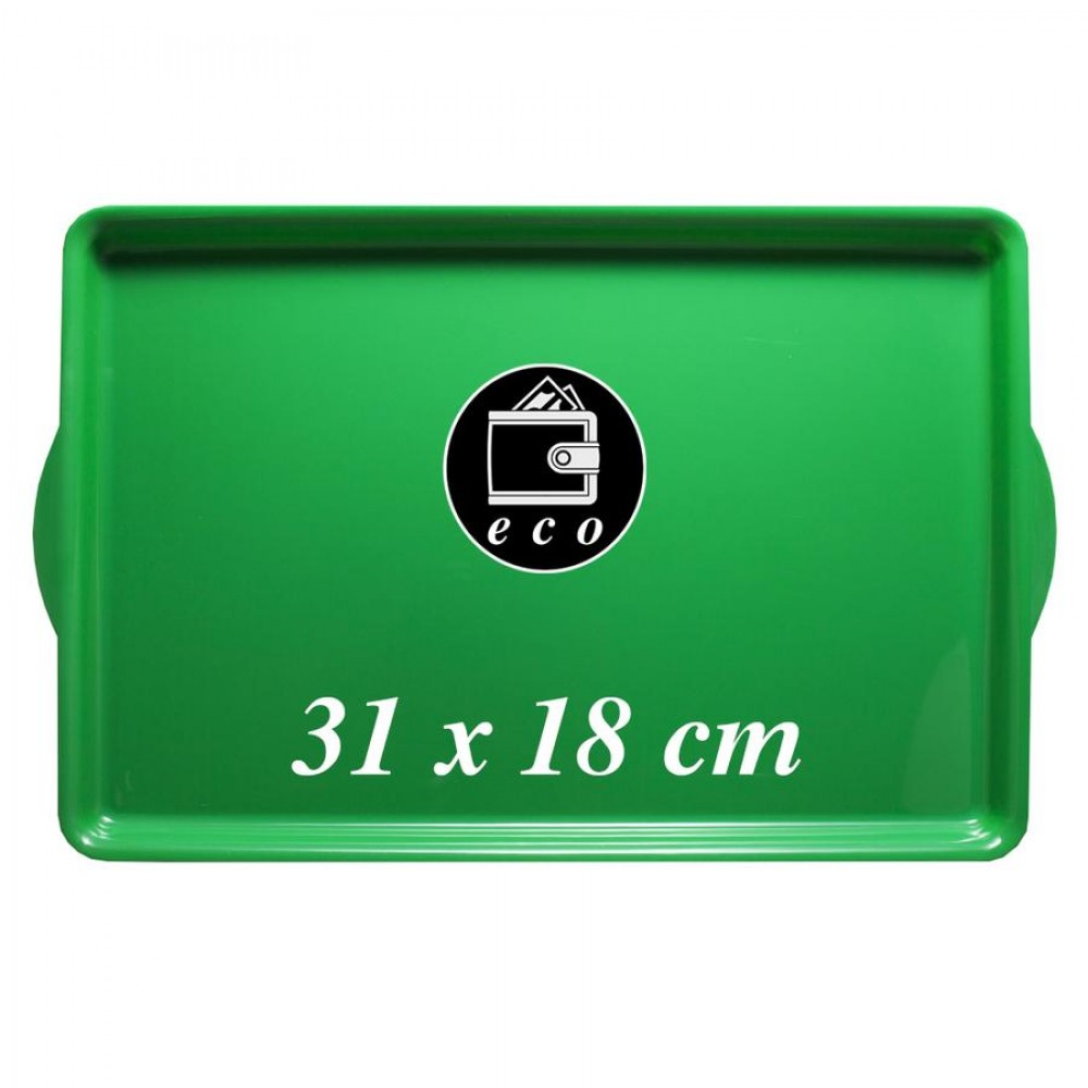 ECO önkiszolgáló tálca 31 x 18 cm * zöld