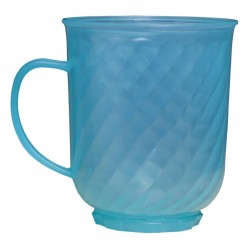 Menza műanyag bögre 300 ml, világos kék