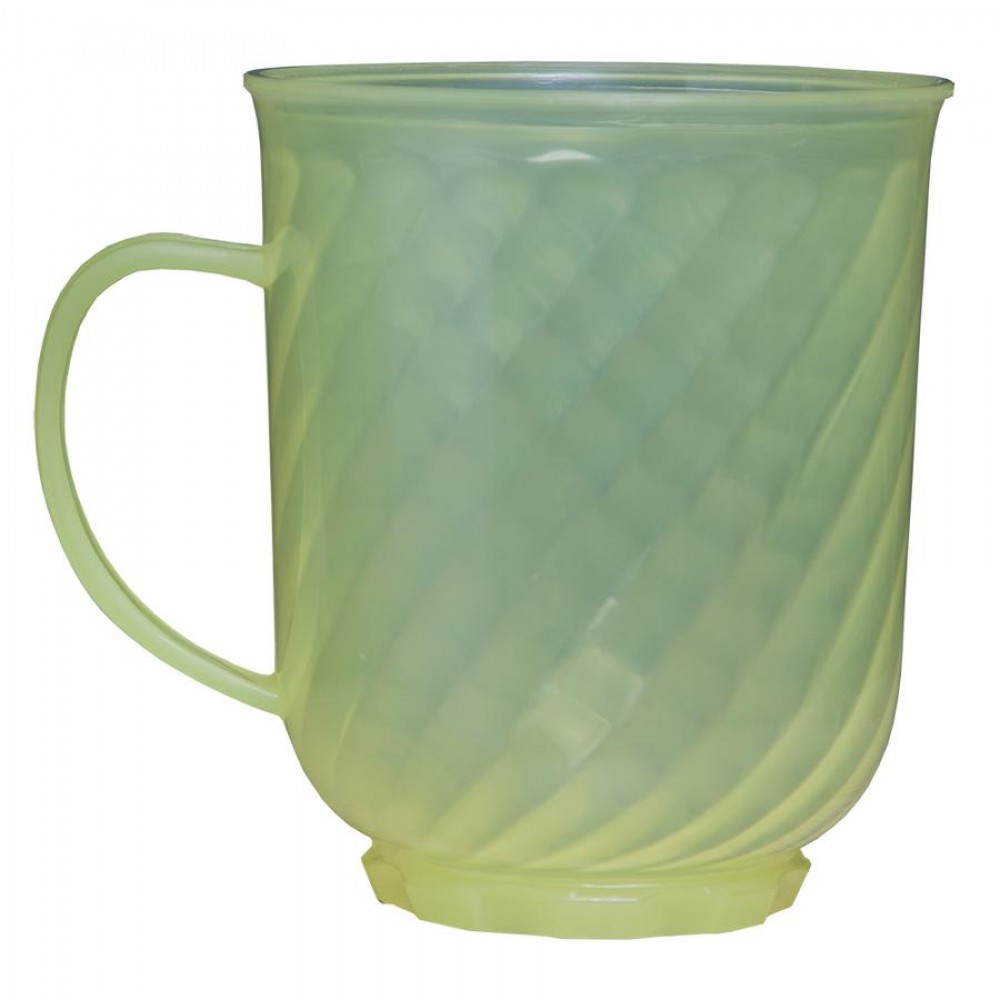 Menza műanyag bögre 300 ml, sárga