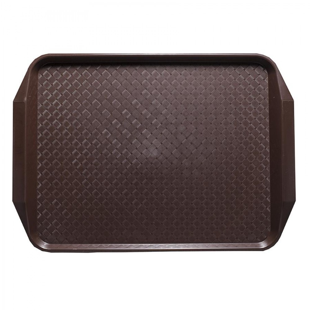 MEKI önkiszolgáló tálca 42 x 30 cm * barna