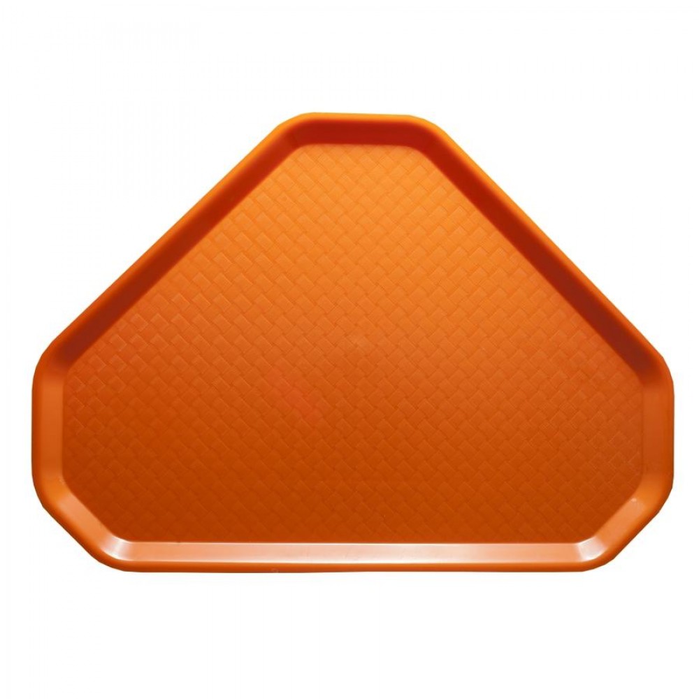 Trapéz önkiszolgáló tálca 48 x 34 cm * narancs